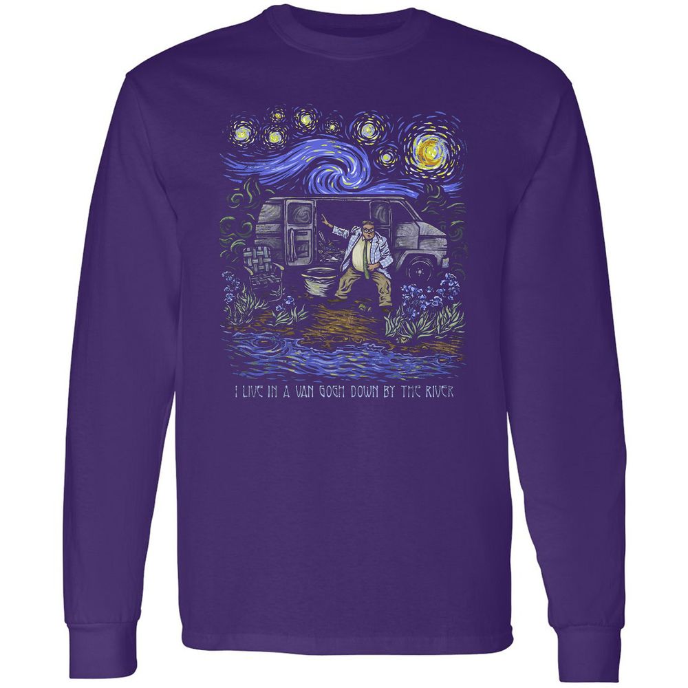 Long Sleeve T-Shirt - YQXDY422 - Purple - 13
