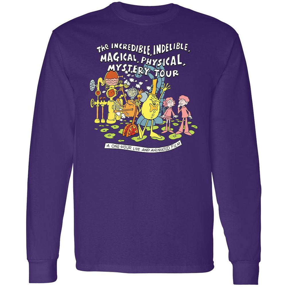 Long Sleeve T-Shirt - 9C7V5K89 - Purple - 13
