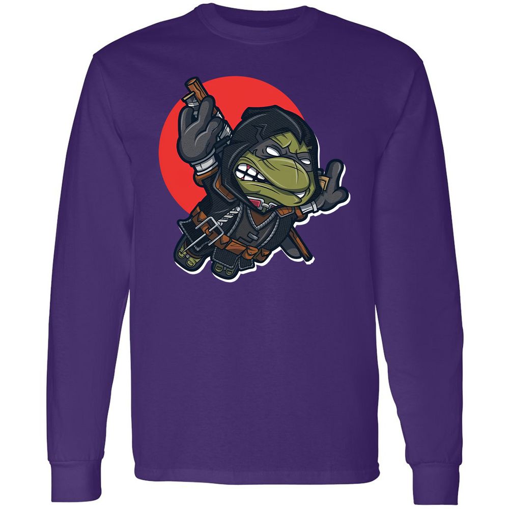 Long Sleeve T-Shirt - Z8V16S9N - Purple - 13