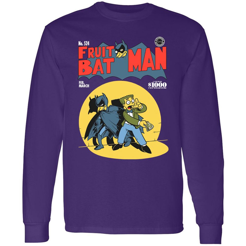Long Sleeve T-Shirt - GL33STLQ - Purple - 13