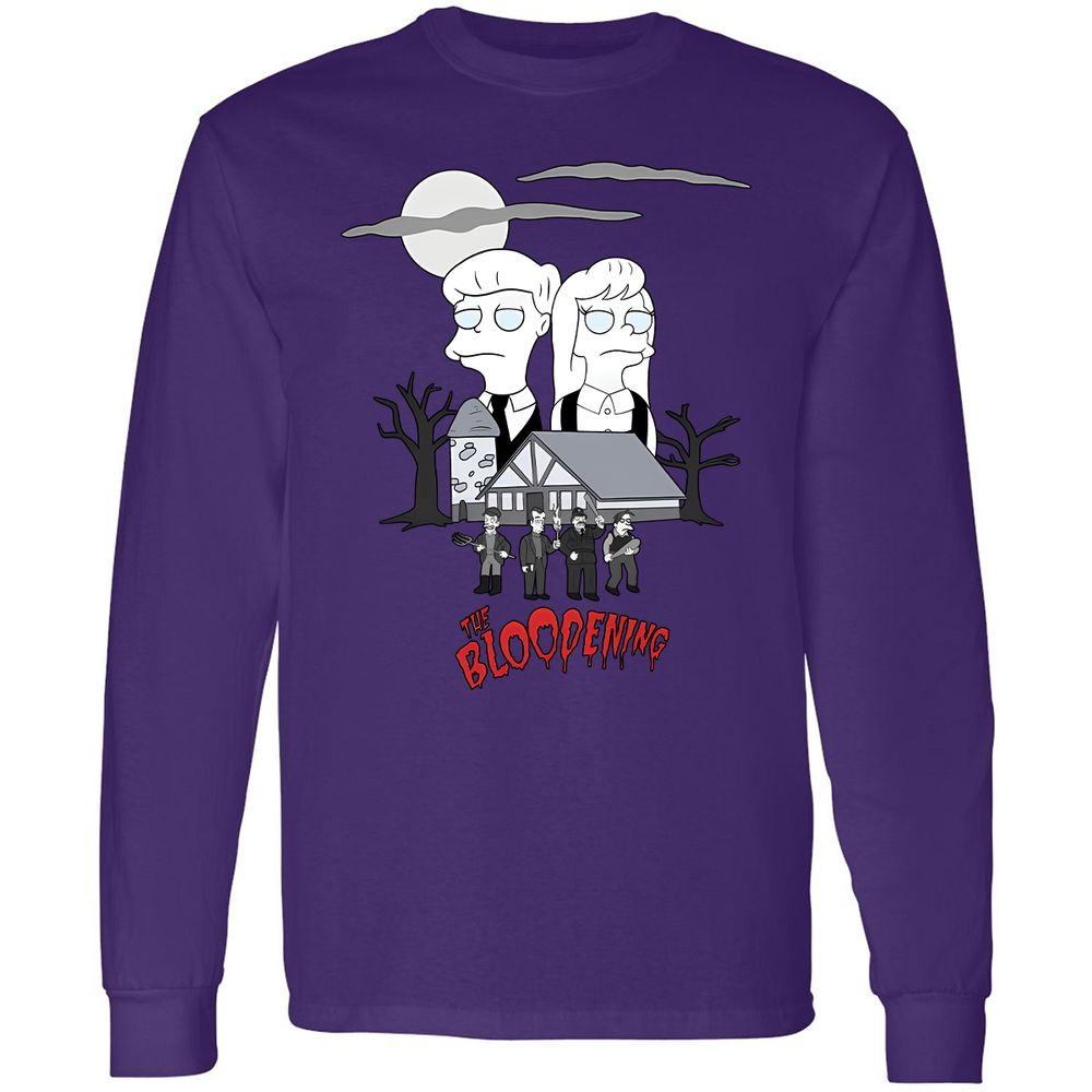Long Sleeve T-Shirt - HYEHAKM2 - Purple - 13