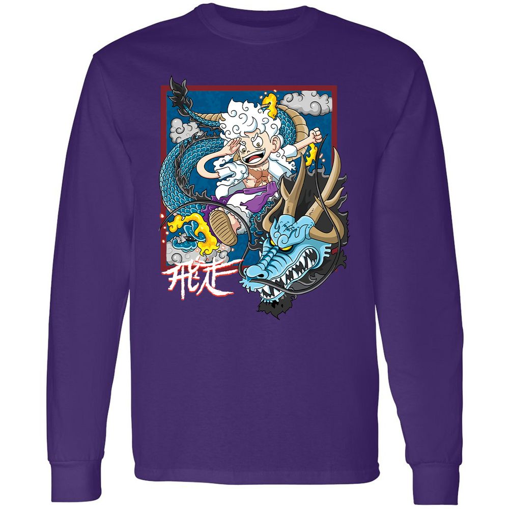 Long Sleeve T-Shirt - FH91H2Y5 - Purple - 13
