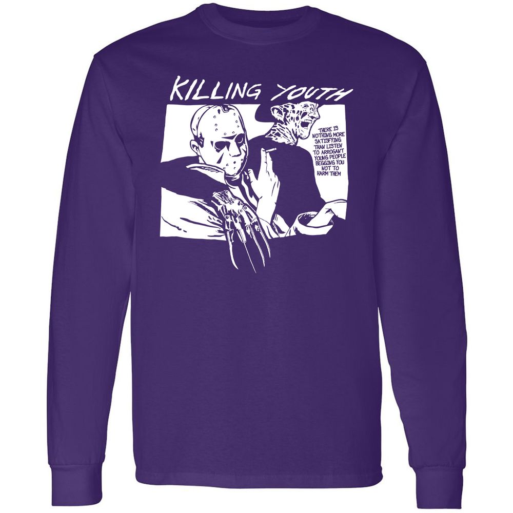 Long Sleeve T-Shirt - 8KT934H6 - Purple - 13