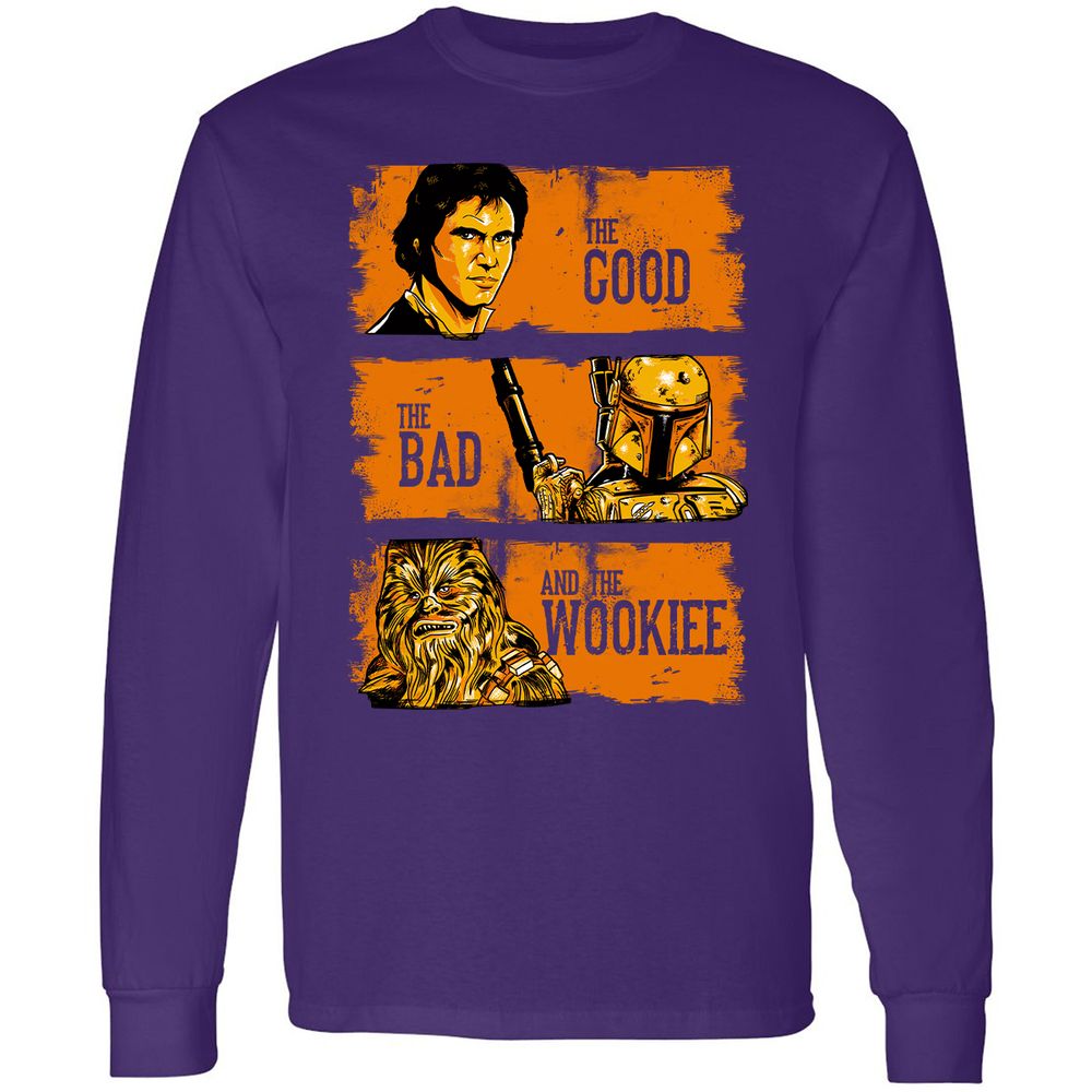 Long Sleeve T-Shirt - QJRUFBGT - Purple - 13