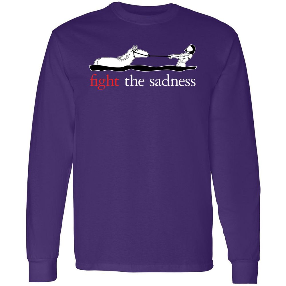 Long Sleeve T-Shirt - FGR9LWQL - Purple - 13