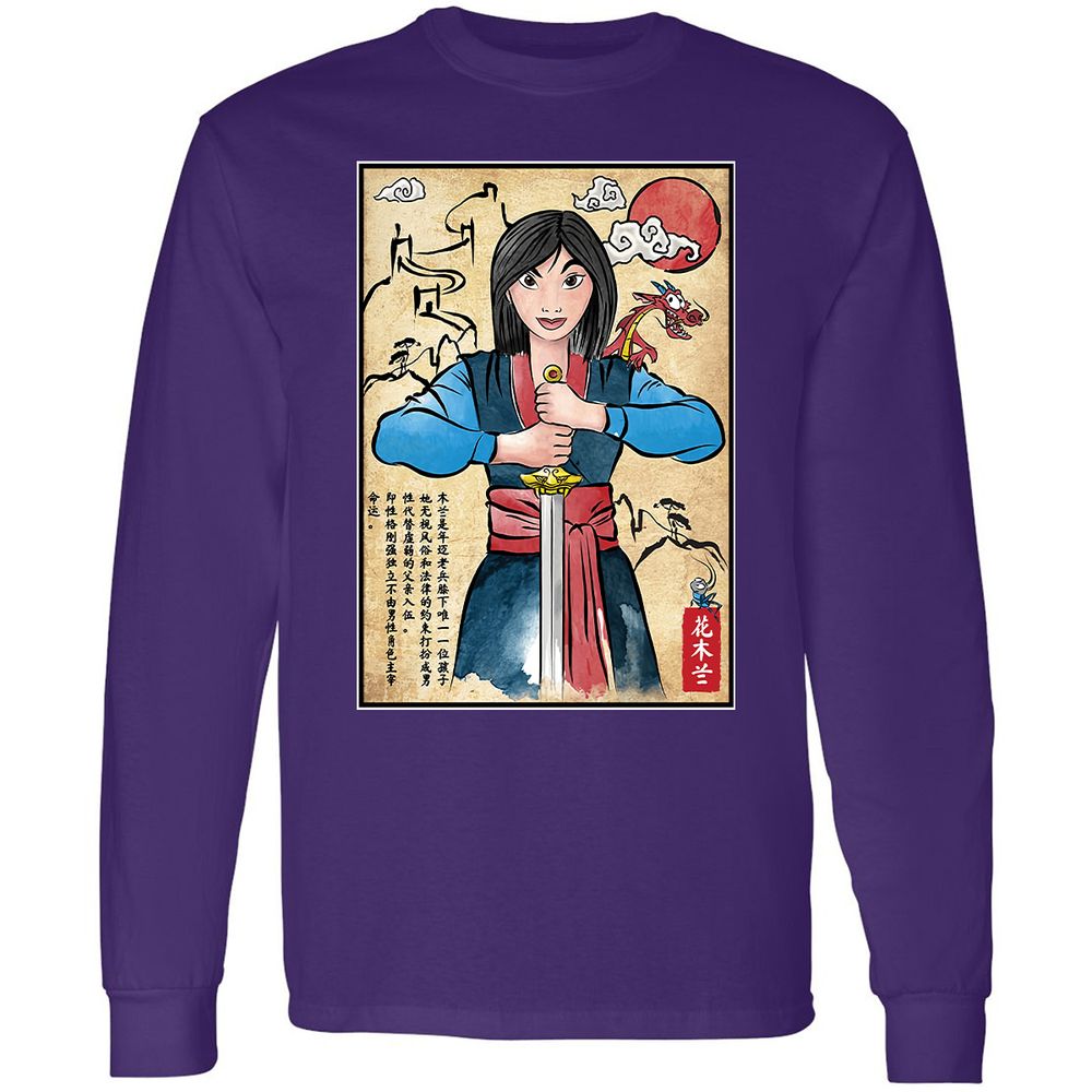 Long Sleeve T-Shirt - 3VF8GNX6 - Purple - 13