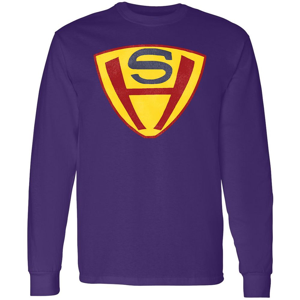 Long Sleeve T-Shirt - 42KQGYUL - Purple - 13