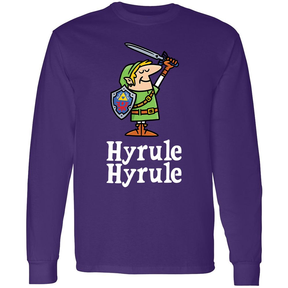 Long Sleeve T-Shirt - WWSKGG2Y - Purple - 13
