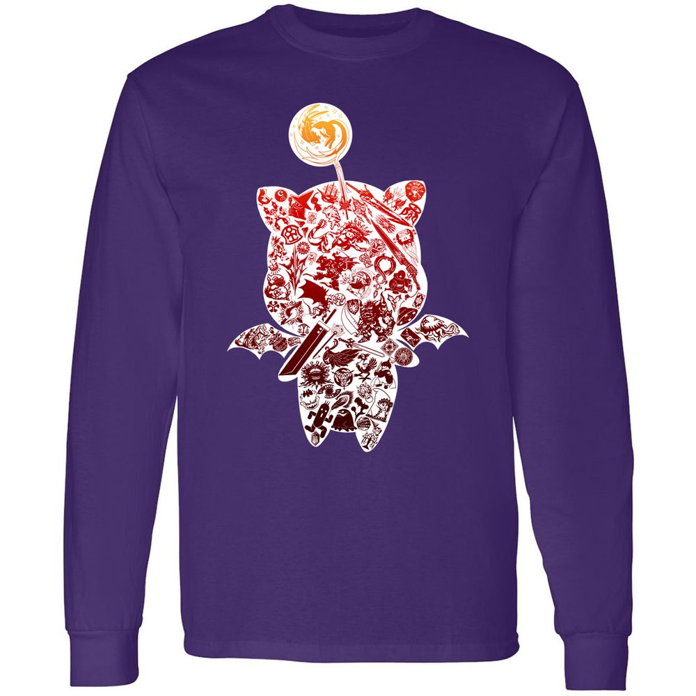 Long Sleeve T-Shirt - P65JJK2T - Purple - 13