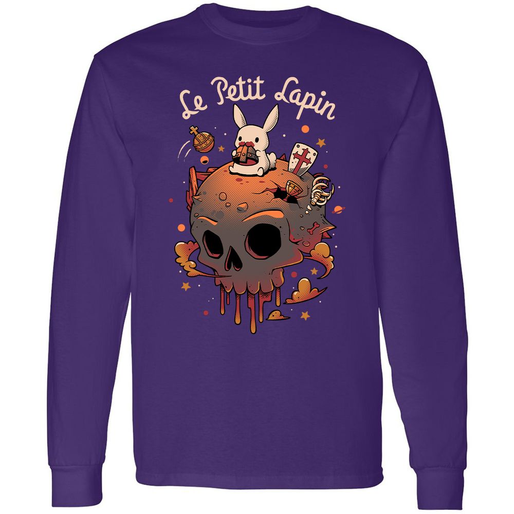 Long Sleeve T-Shirt - ZRDWRCVW - Purple - 13