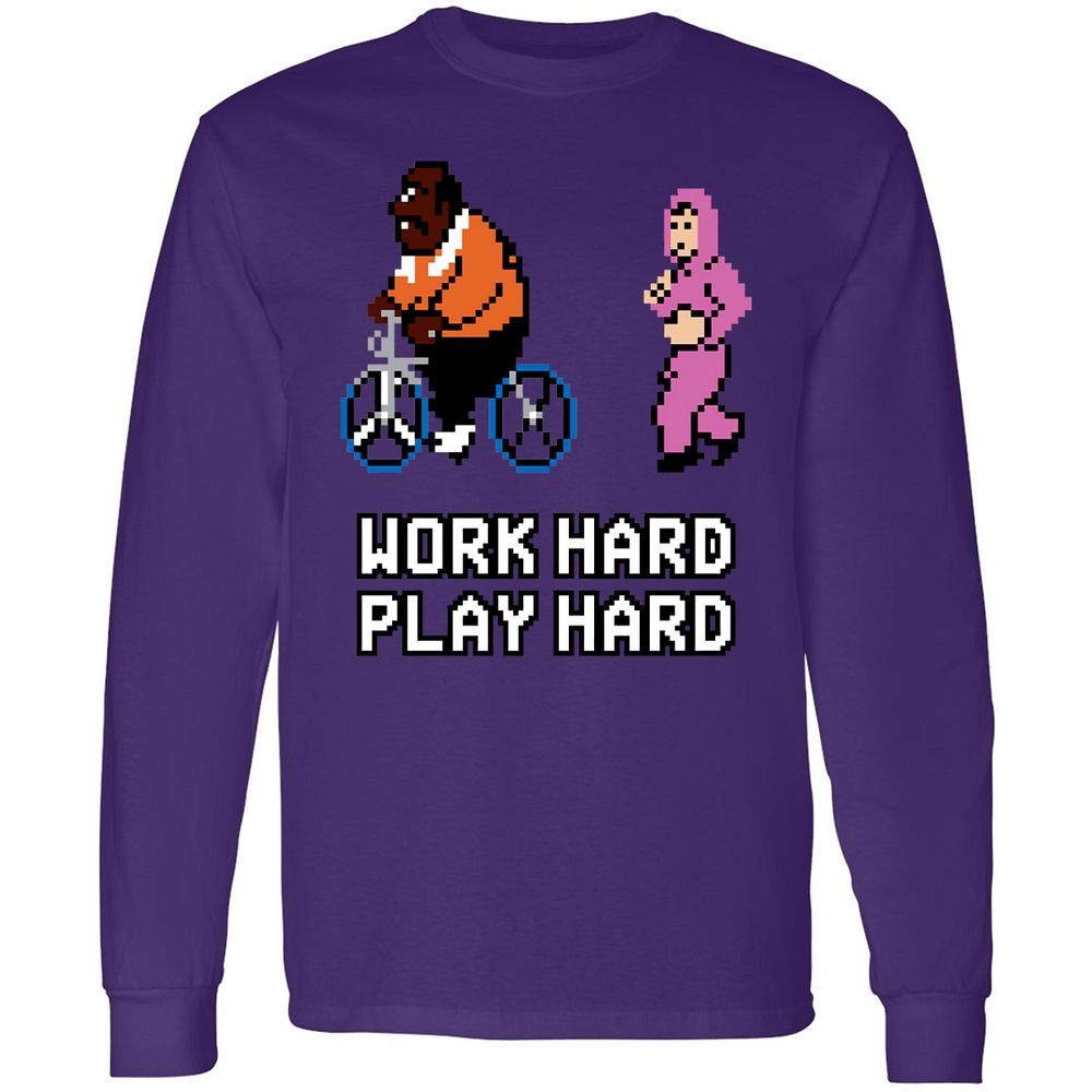 Long Sleeve T-Shirt - UH6K5A4J - Purple - 13