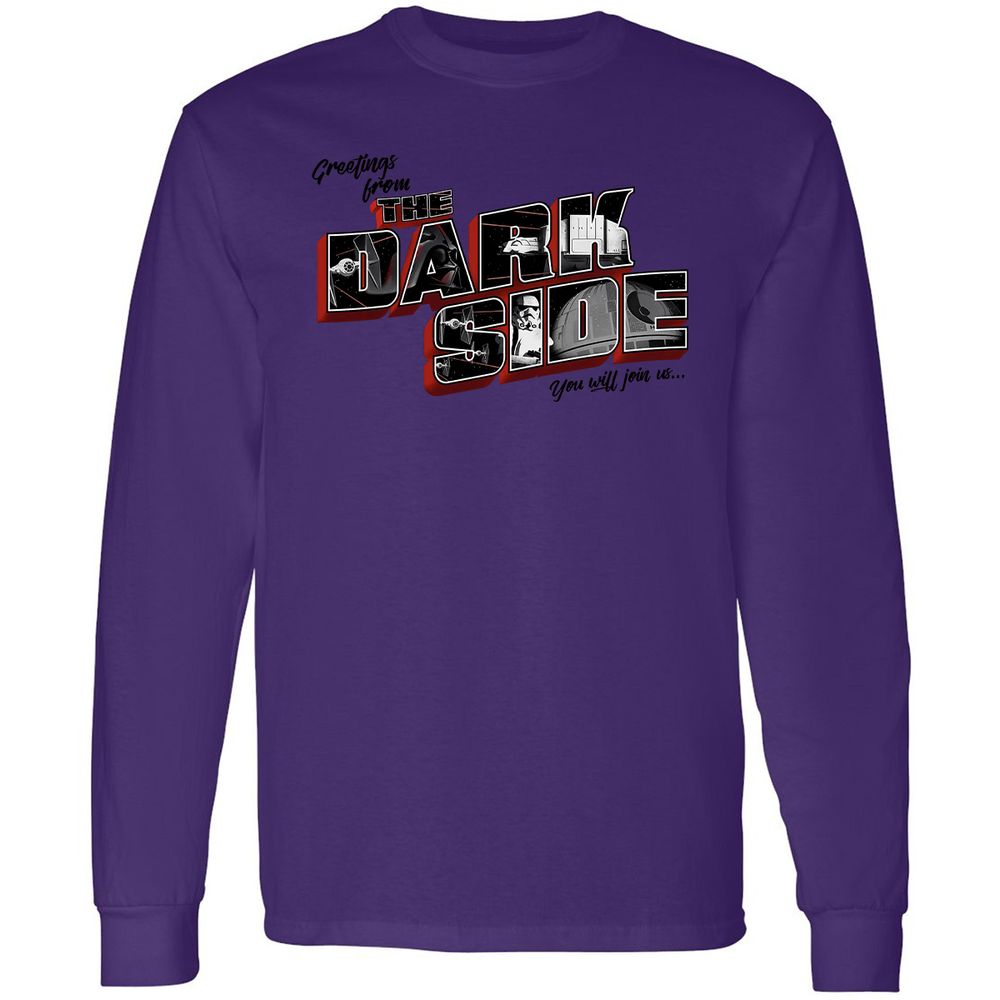 Long Sleeve T-Shirt - XYPKP3WG - Purple - 13