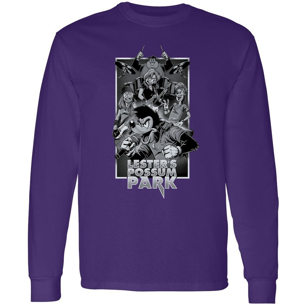 Long Sleeve T-Shirt - WYCD3QCT - Purple - 13