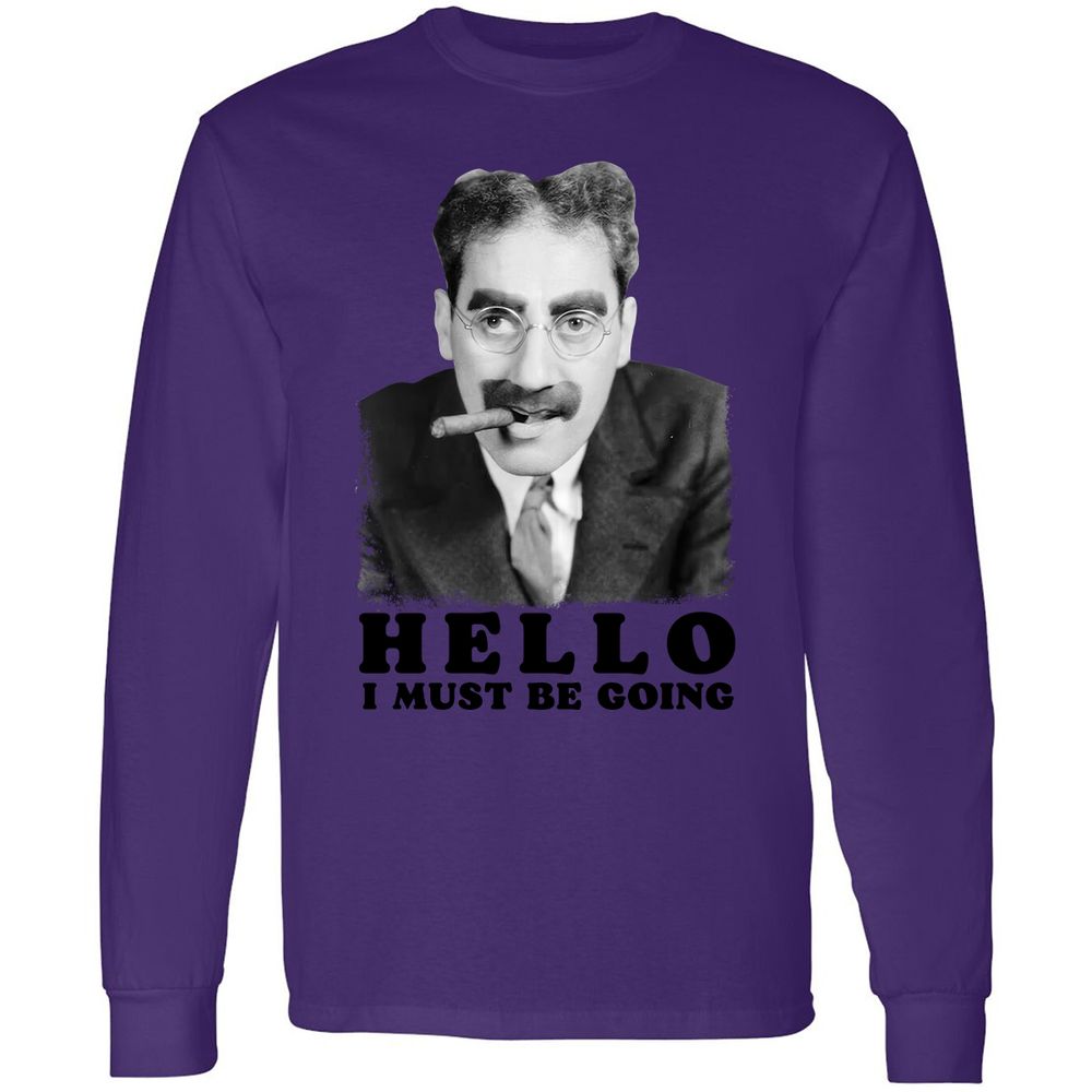 Long Sleeve T-Shirt - W3PENBD2 - Purple - 13