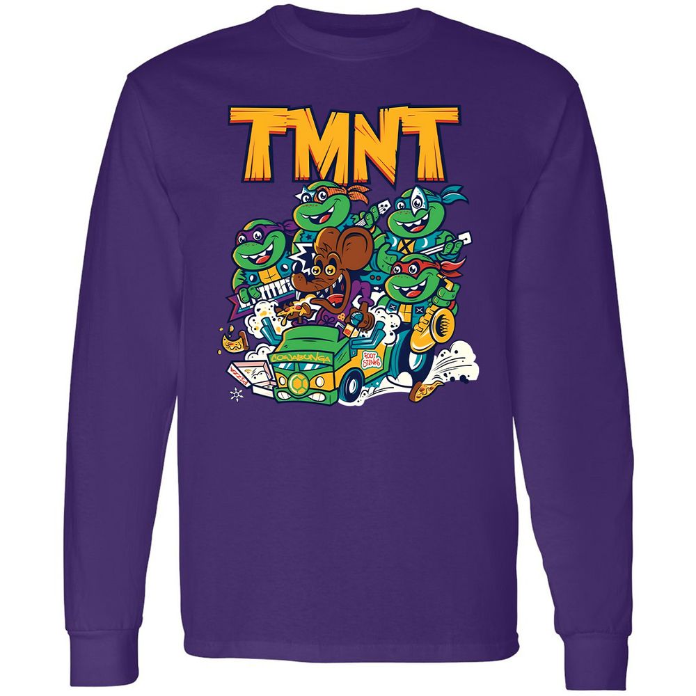 Long Sleeve T-Shirt - 7DB2YP81 - Purple - 13
