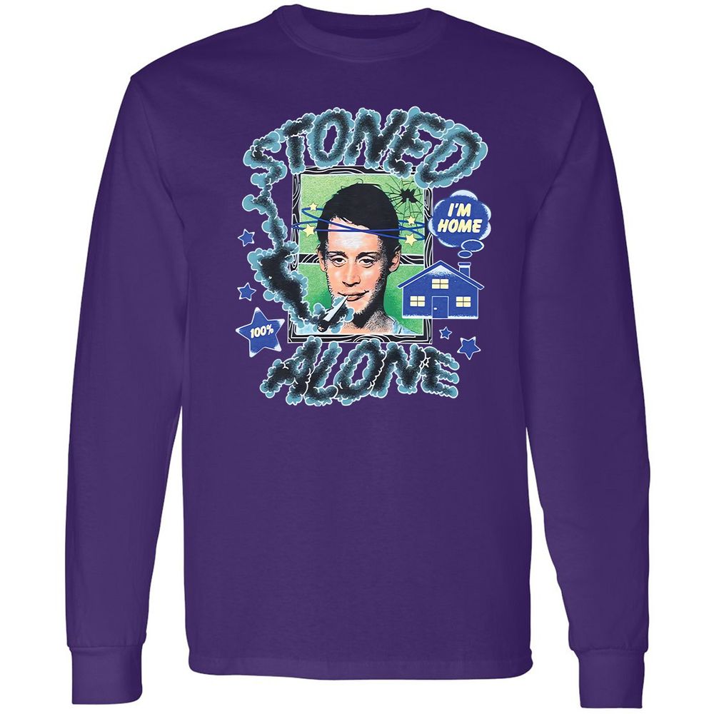 Stoned home alone - Purple - 13