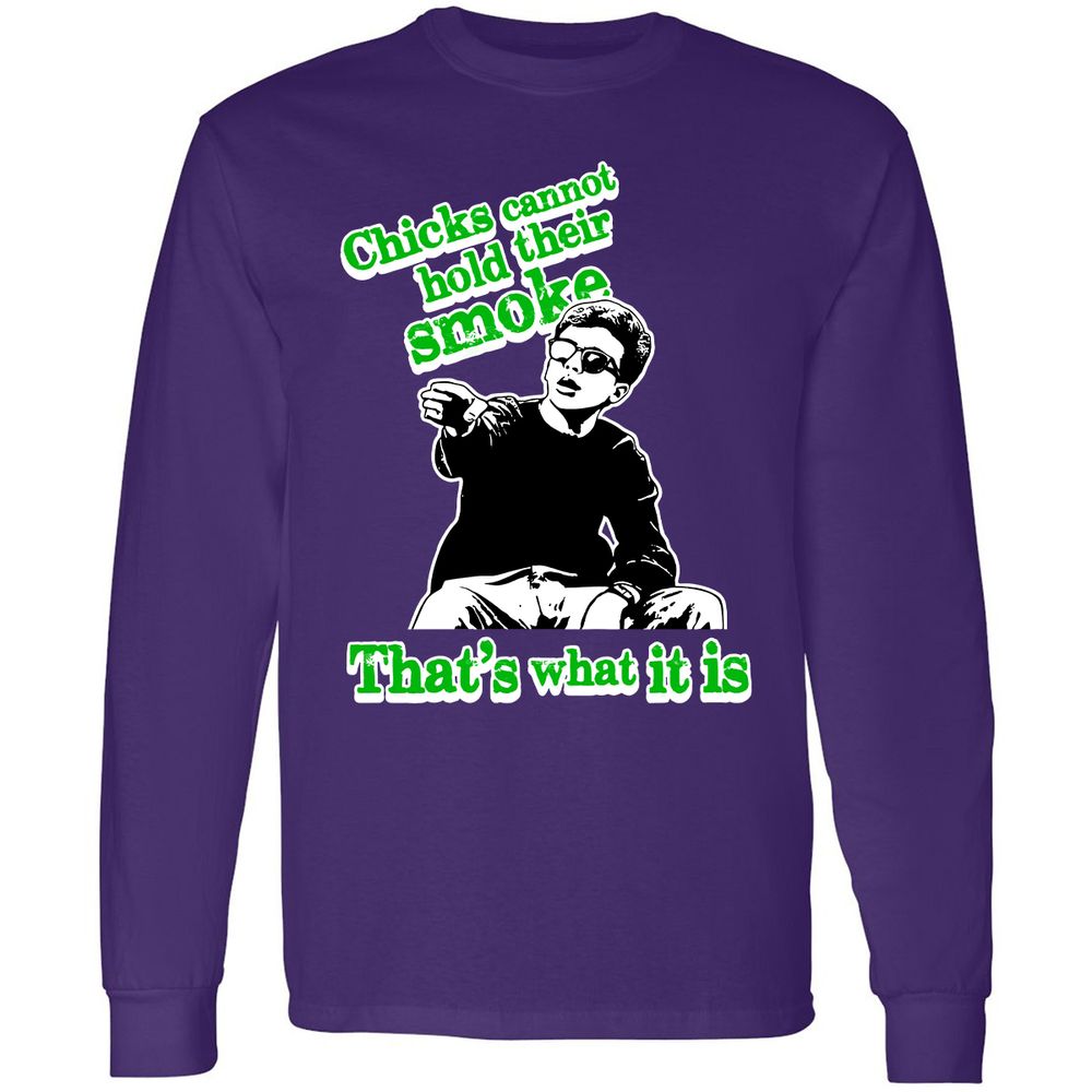 Long Sleeve T-Shirt - LLSBQ7RS - Purple - 13