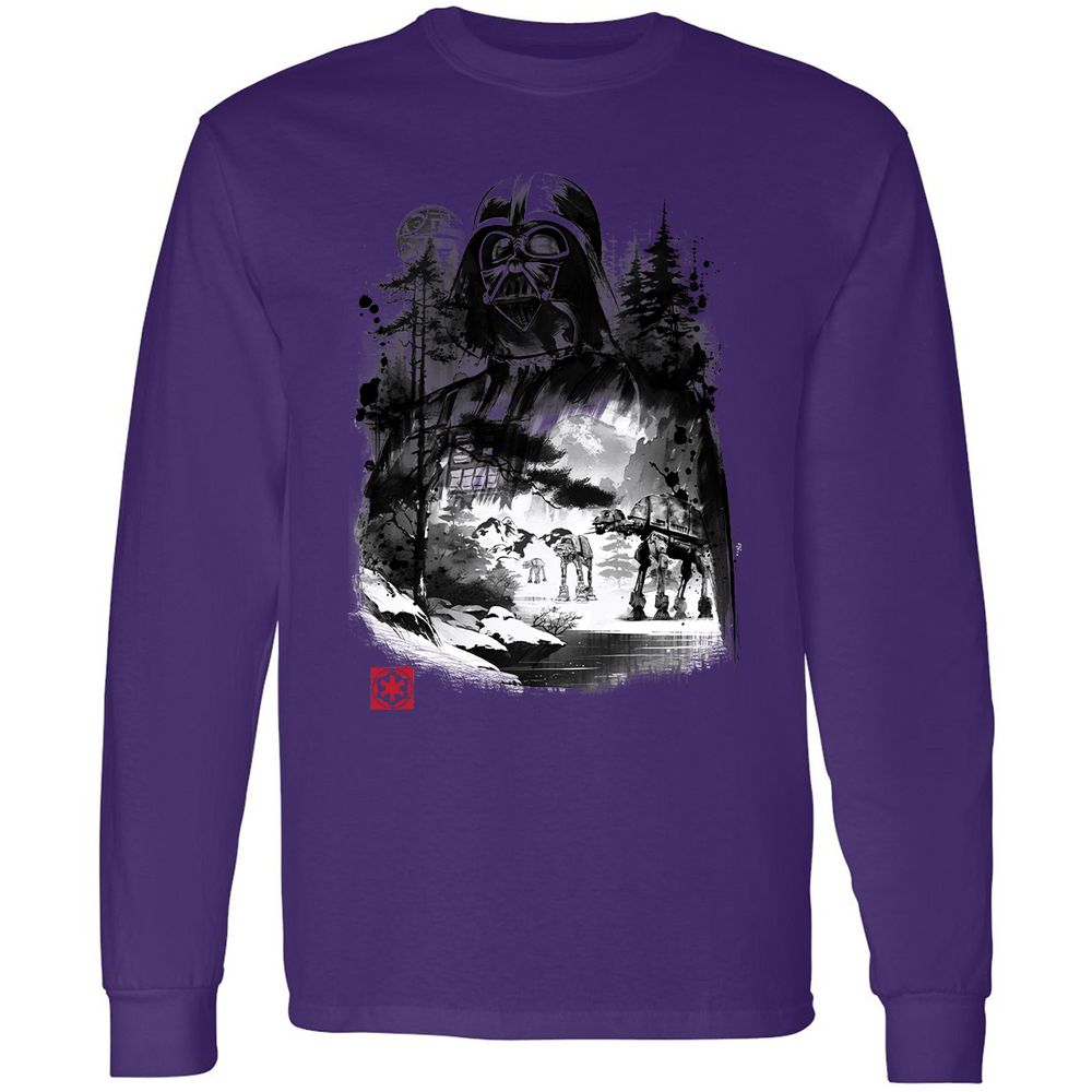 Long Sleeve T-Shirt - WVX64CCR - Purple - 13
