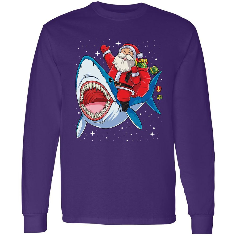 Long Sleeve T-Shirt - UEE8EFFU - Purple - 13