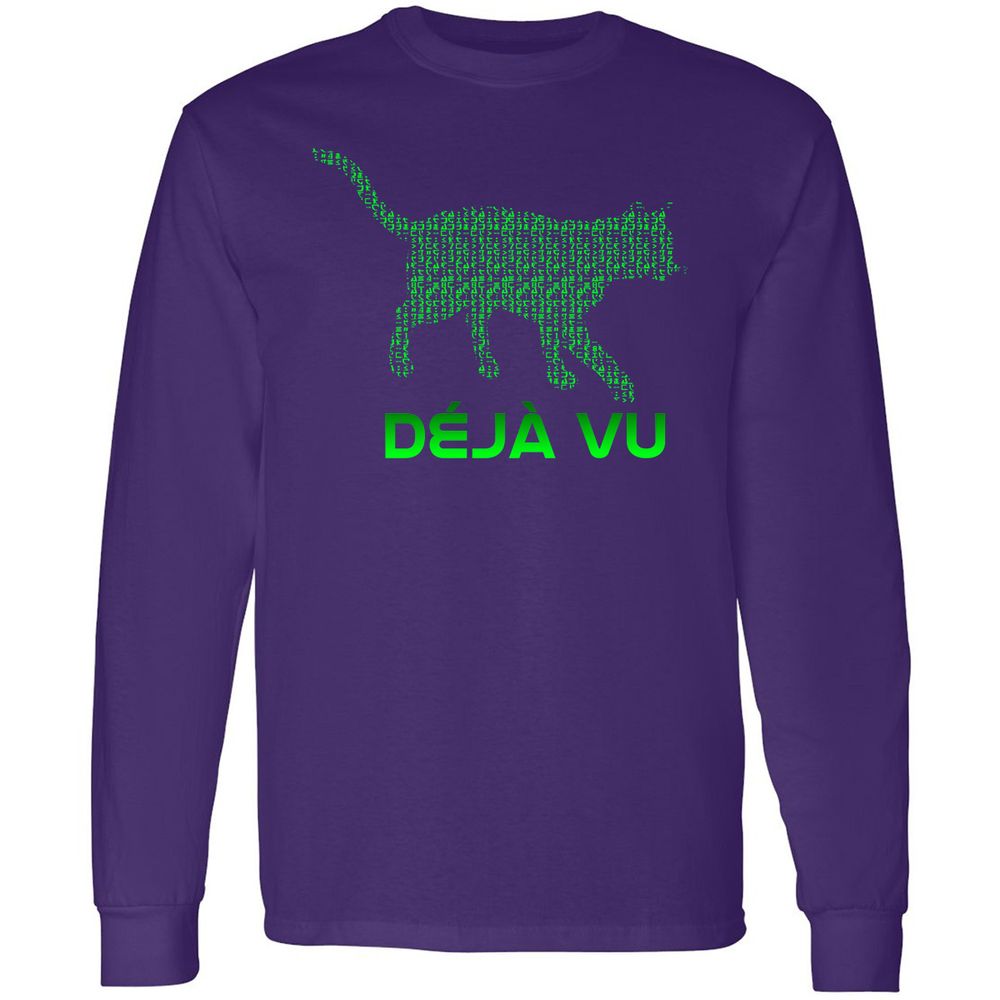 Long Sleeve T-Shirt - 737V36N6 - Purple - 13