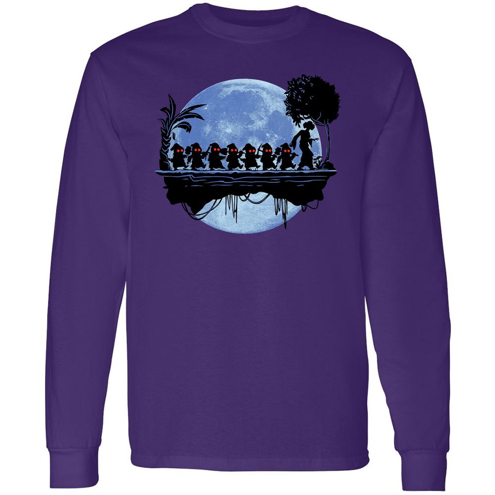 Long Sleeve T-Shirt - Q5K2XMPE - Purple - 13