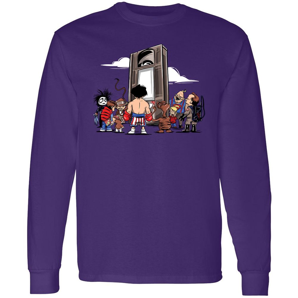 Long Sleeve T-Shirt - NBNZCGGT - Purple - 13