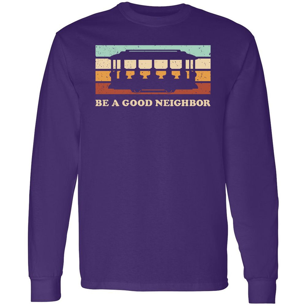 Long Sleeve T-Shirt - 7TWM6V98 - Purple - 13