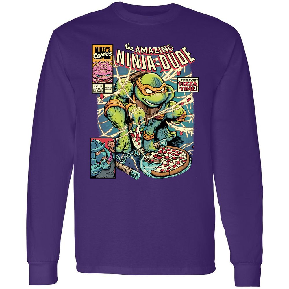 Long Sleeve T-Shirt - RGTUNK8G - Purple - 13