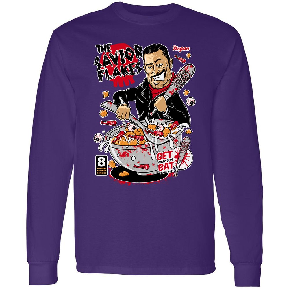 Long Sleeve T-Shirt - QTGT9MAB - Purple - 13