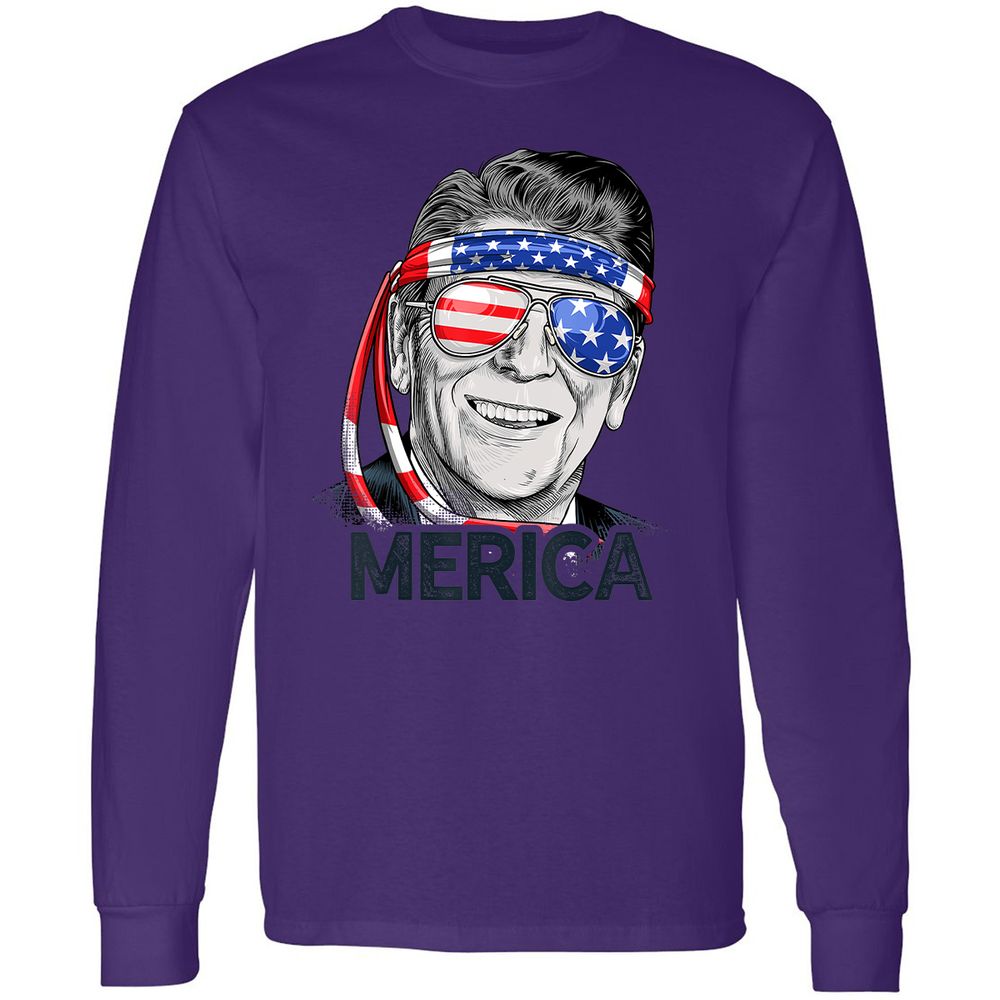 Long Sleeve T-Shirt - JRVTZD3V - Purple - 13
