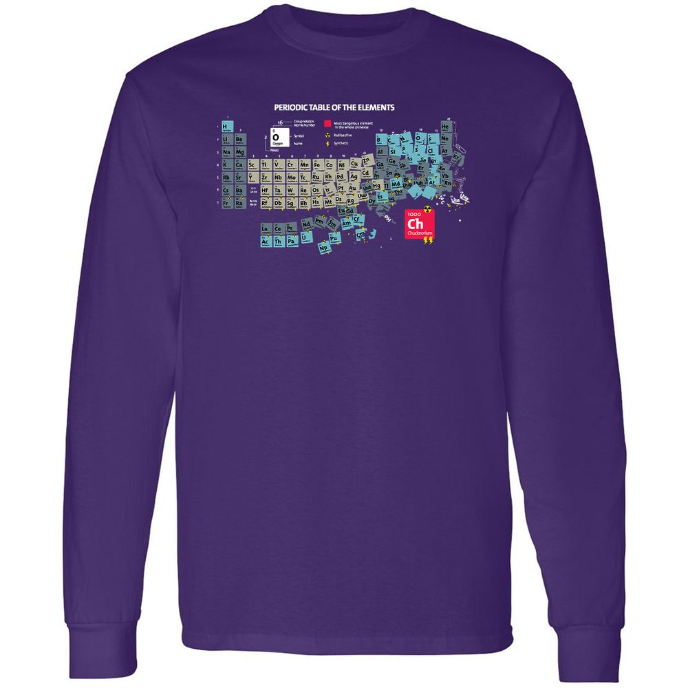 Long Sleeve T-Shirt - ZL5WEL1L - Purple - 13