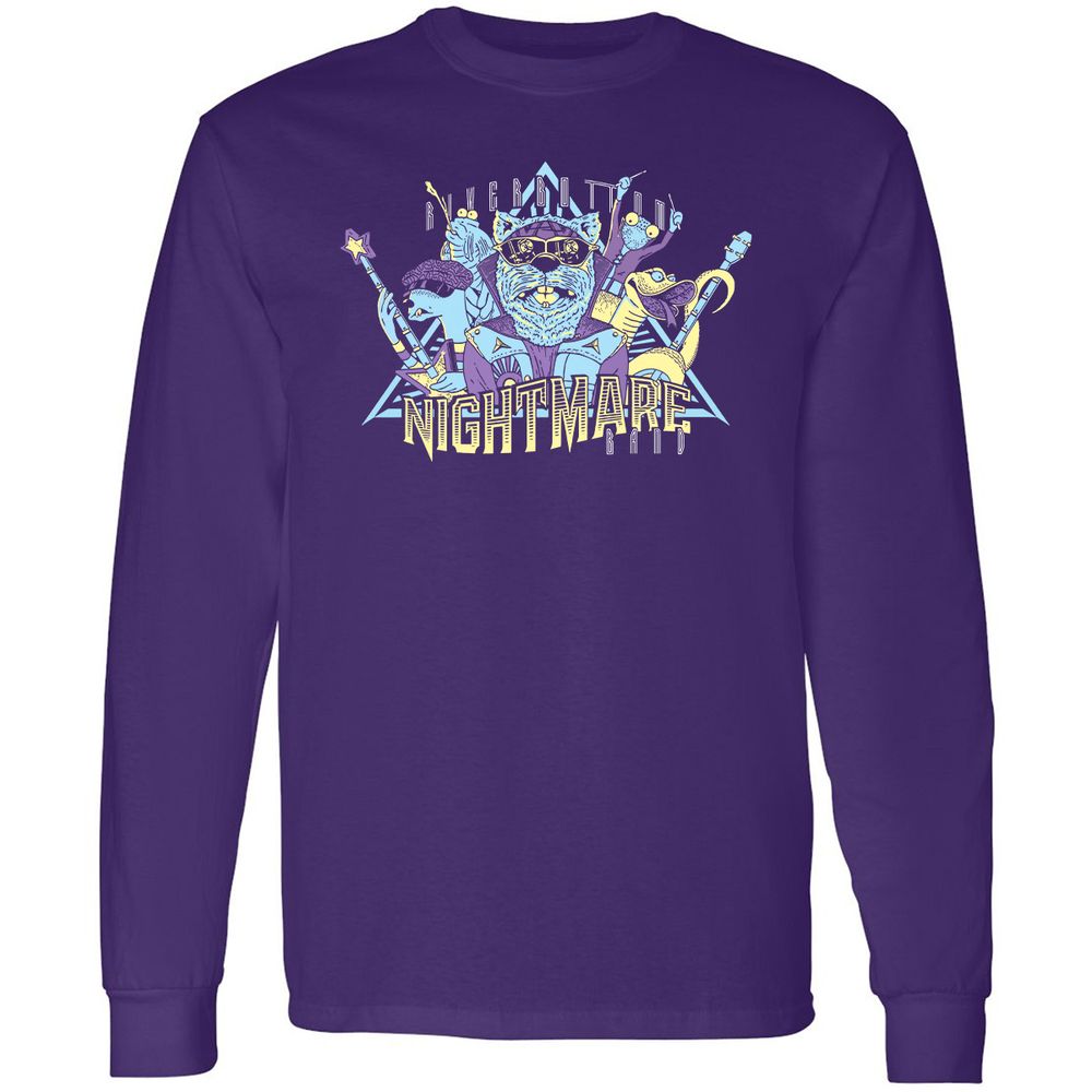 Long Sleeve T-Shirt - N98MW67K - Purple - 13