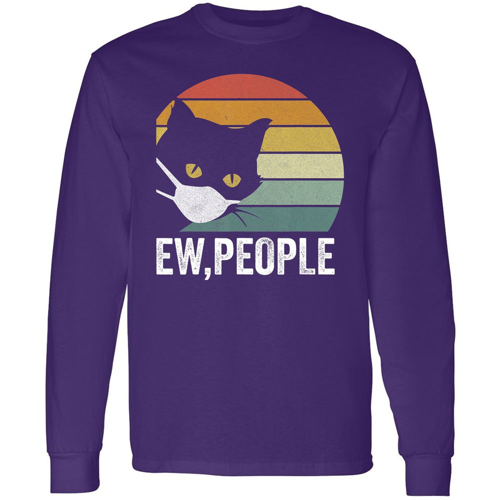 Long Sleeve T-Shirt - NQZV5AXT - Purple - 13