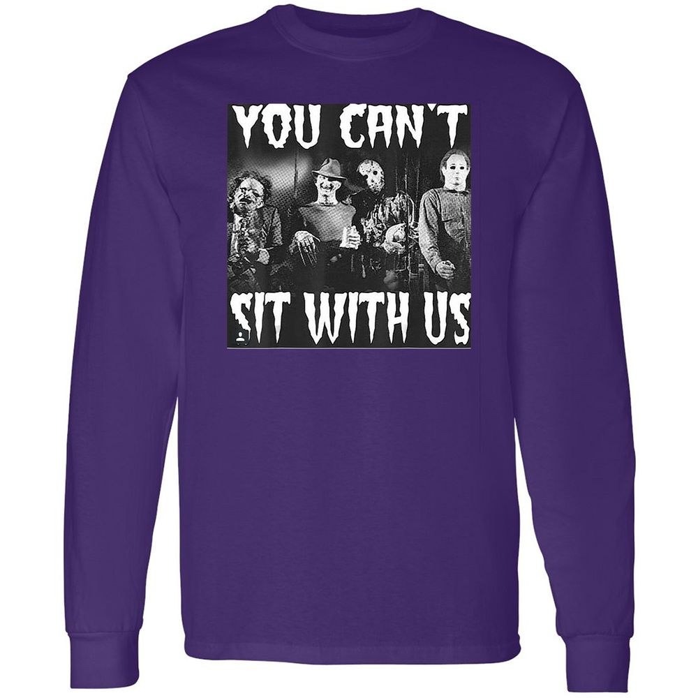 Long Sleeve T-Shirt - PQLQE4F8 - Purple - 13
