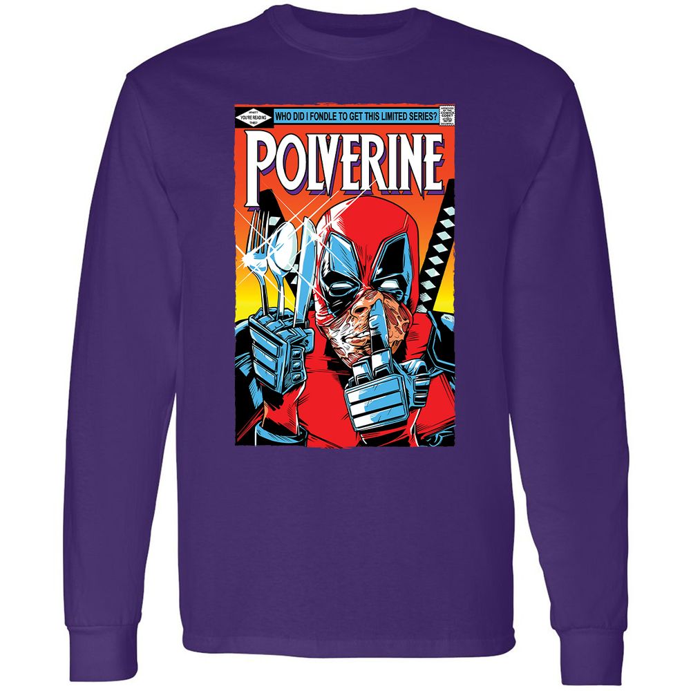 Long Sleeve T-Shirt - NYVUJRT5 - Purple - 13