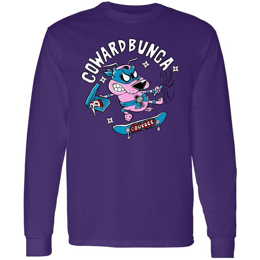 Long Sleeve T-Shirt - XVABQM1X - Purple - 13