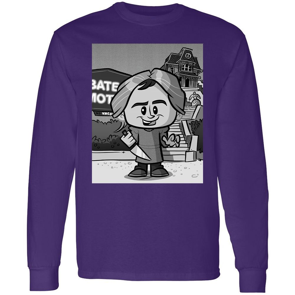 Long Sleeve T-Shirt - Y2SW4QN2 - Purple - 13