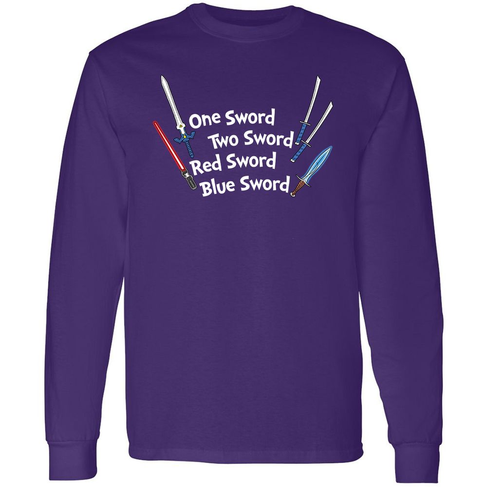 Long Sleeve T-Shirt - 7T5HZ89A - Purple - 13