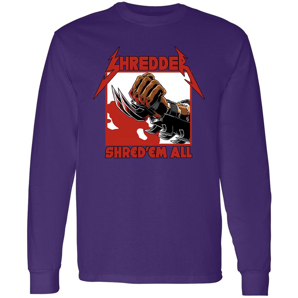 Long Sleeve T-Shirt - ZYD9HG3C - Purple - 13