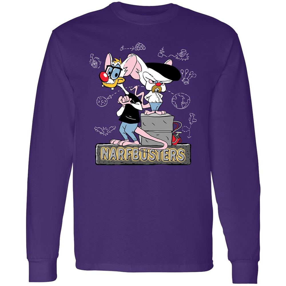 Long Sleeve T-Shirt - AWXSBNVW - Purple - 13