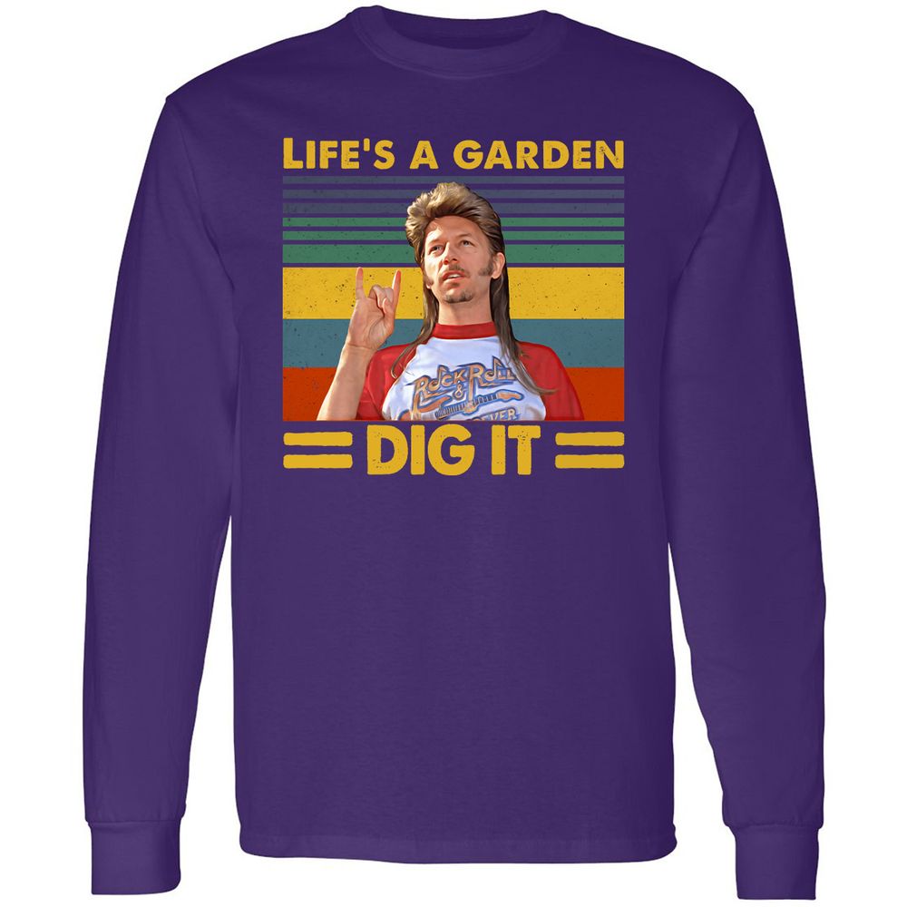 Long Sleeve T-Shirt - YJV45T9B - Purple - 13