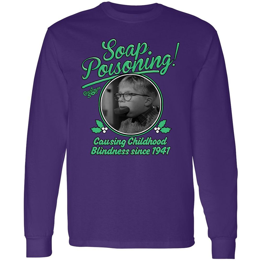 Long Sleeve T-Shirt - M4N1G38S - Purple - 13