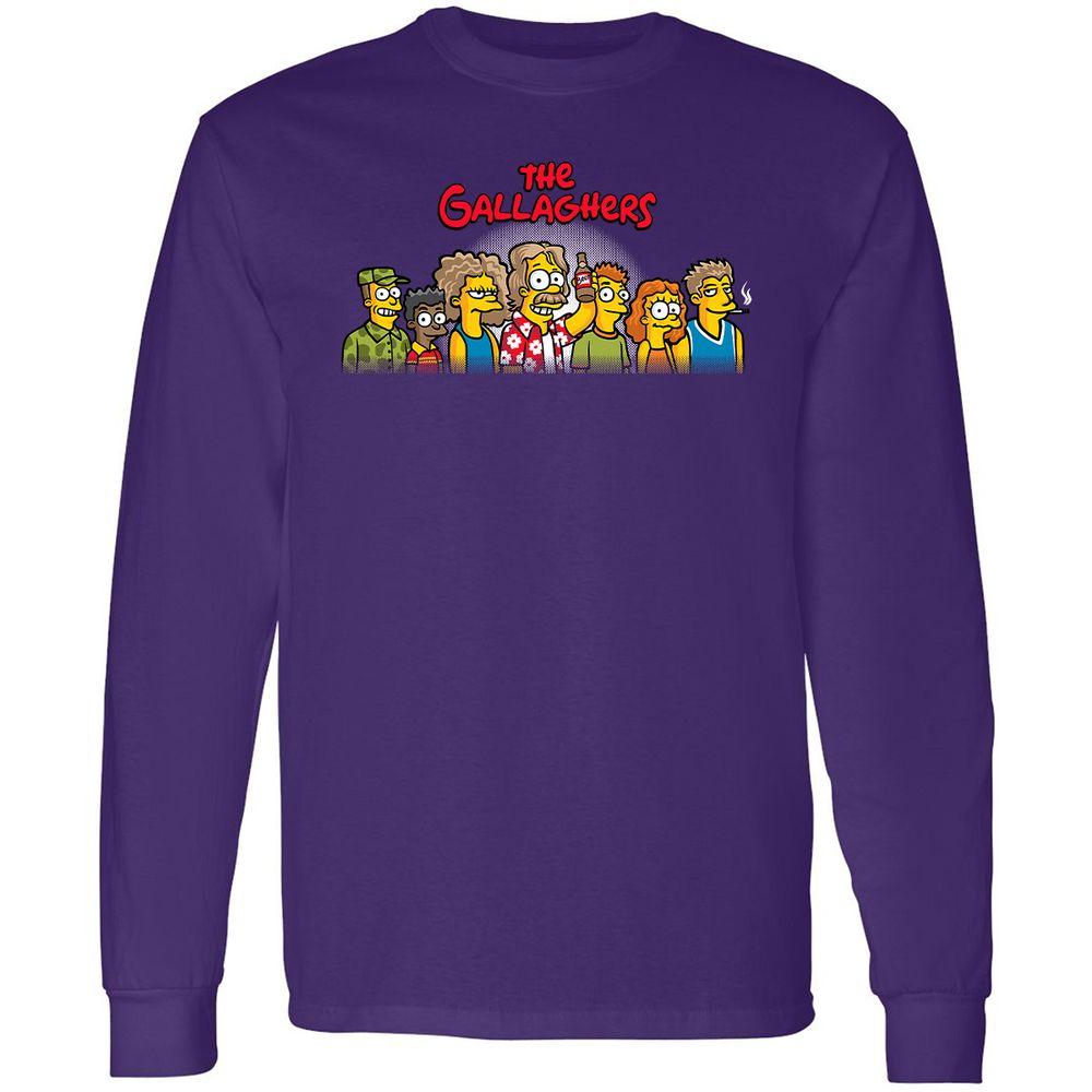 Long Sleeve T-Shirt - VT88K8NZ - Purple - 13