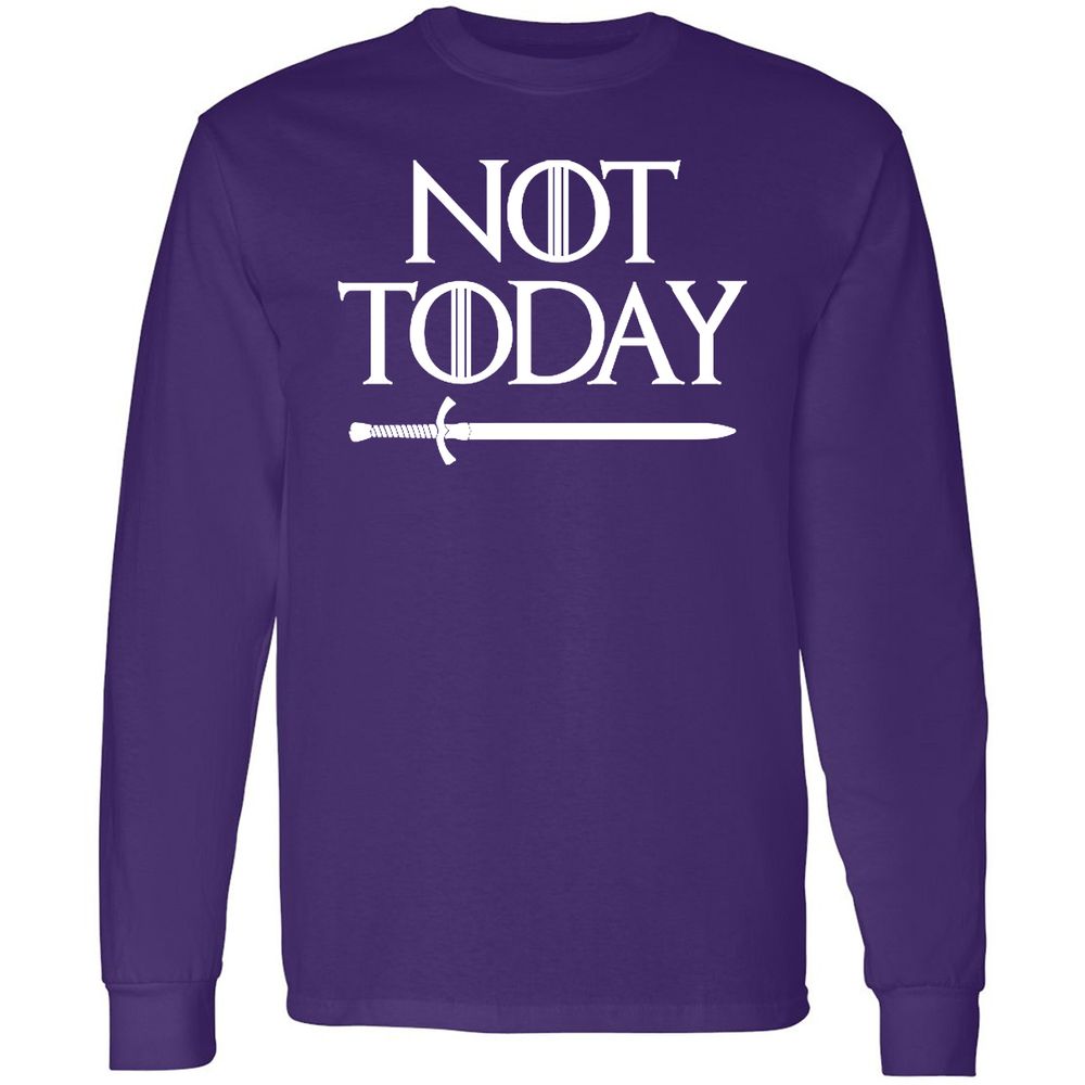 Long Sleeve T-Shirt - C67RZS65 - Purple - 13