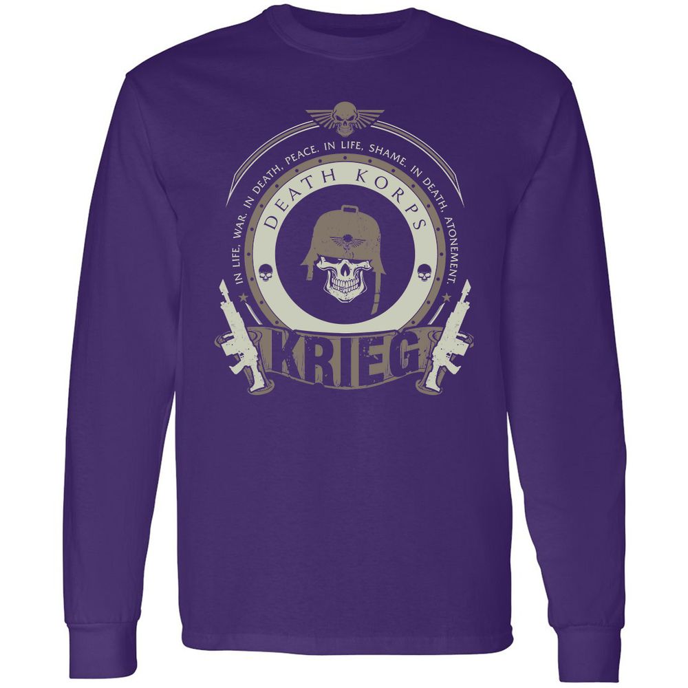 Long Sleeve T-Shirt - BWVGL7TS - Purple - 13