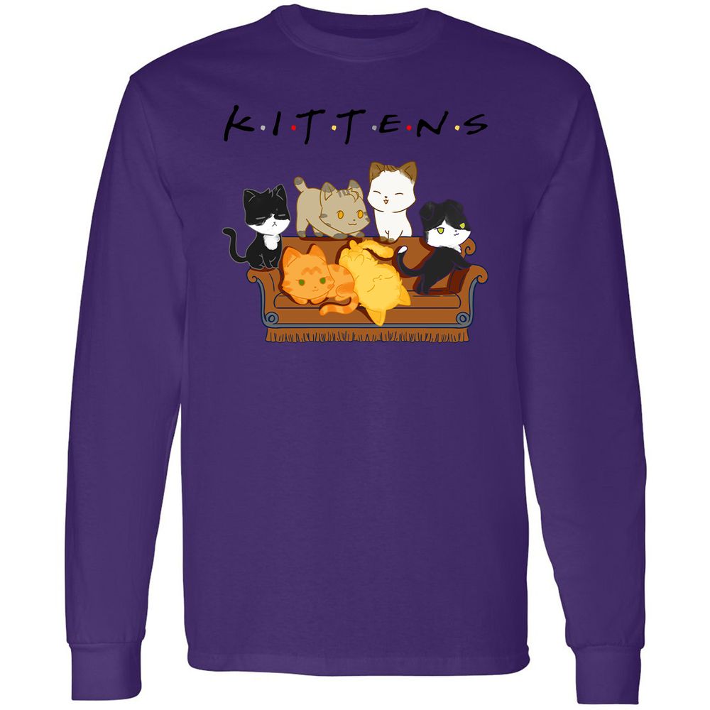 Long Sleeve T-Shirt - 8NKLZDZC - Purple - 13