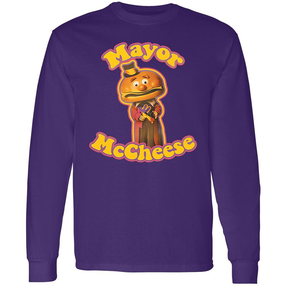 Long Sleeve T-Shirt - GD6CKUUX - Purple - 13