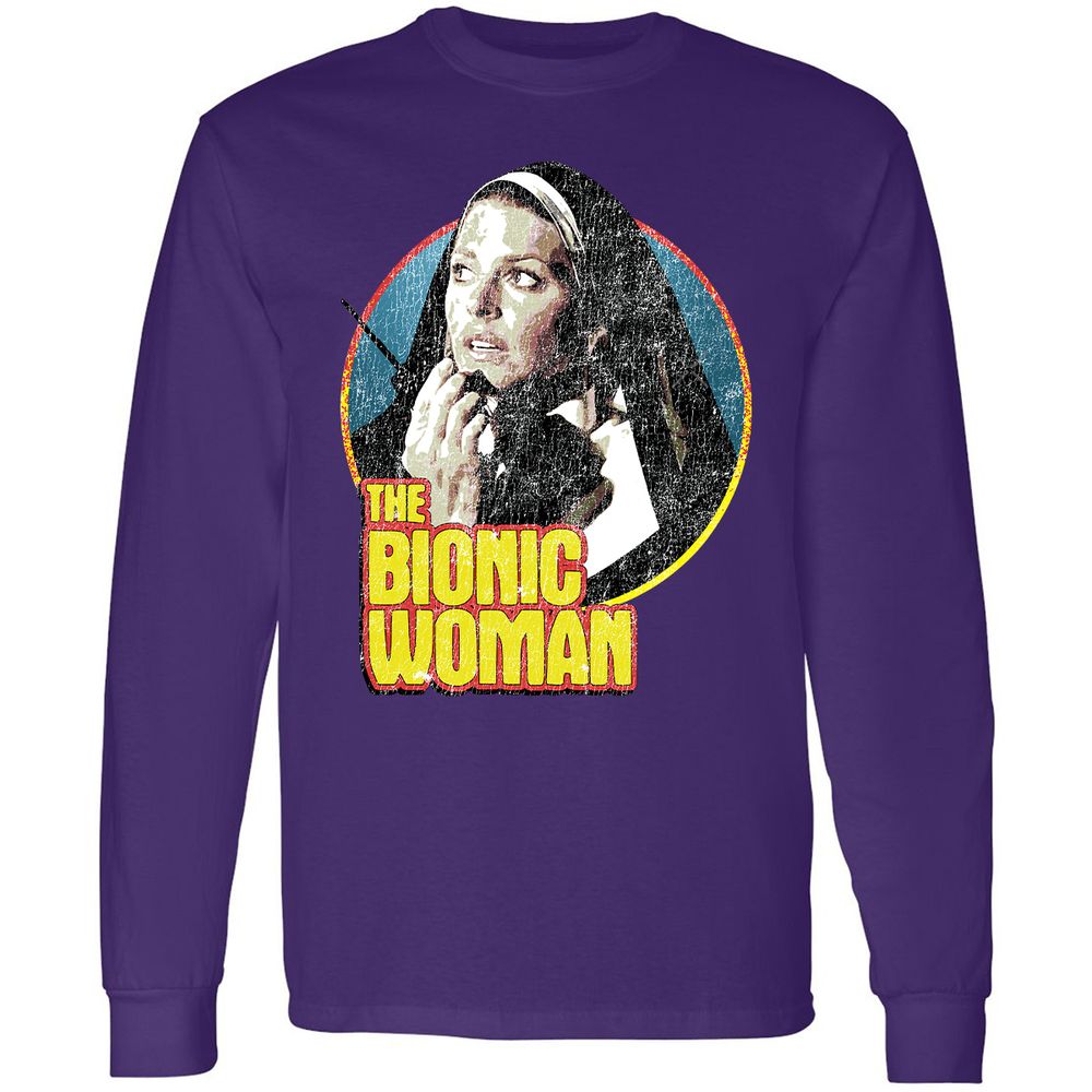 Long Sleeve T-Shirt - 1TWFDKDV - Purple - 13