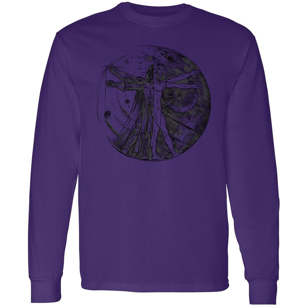 Long Sleeve T-Shirt - HZ5BP5NS - Purple - 13
