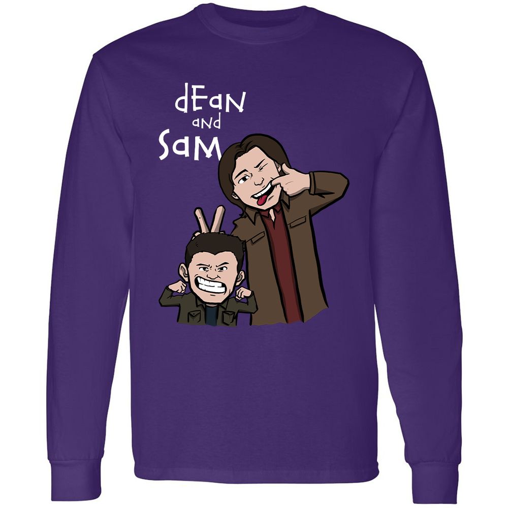 Long Sleeve T-Shirt - MSMKGQPZ - Purple - 13